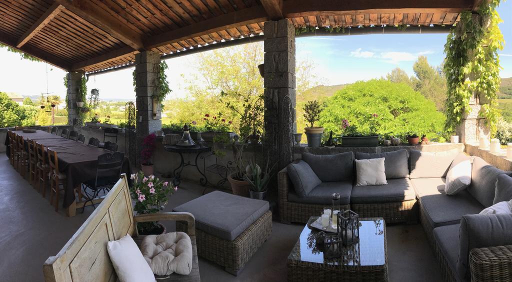 ホテル Domaine De La Manse ヴィルヌーヴ・ド・ベルグ エクステリア 写真